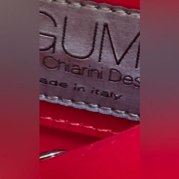 Women’s Gianni Chiarini GUM Pink Purse Clutch No Strap Snaps Open Made in Italy - Picture 10 of 10